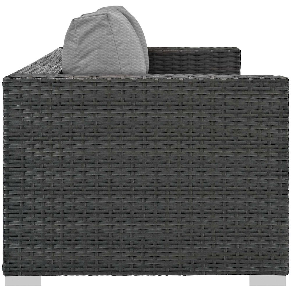 Sojourn Outdoor Patio Sunbrella Sofa. Picture 2