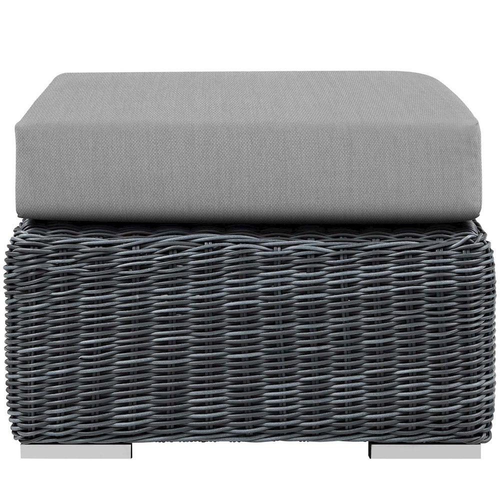 Summon Outdoor Patio Sunbrella Ottoman. Picture 2