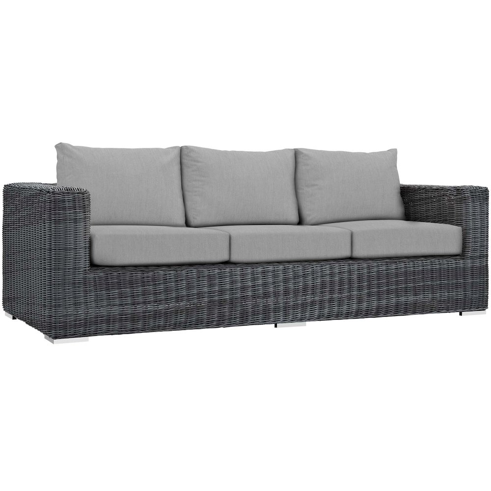 Summon Outdoor Patio Sunbrella Sofa. Picture 1