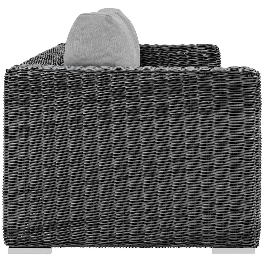 Summon Outdoor Patio Sunbrella Sofa. Picture 2