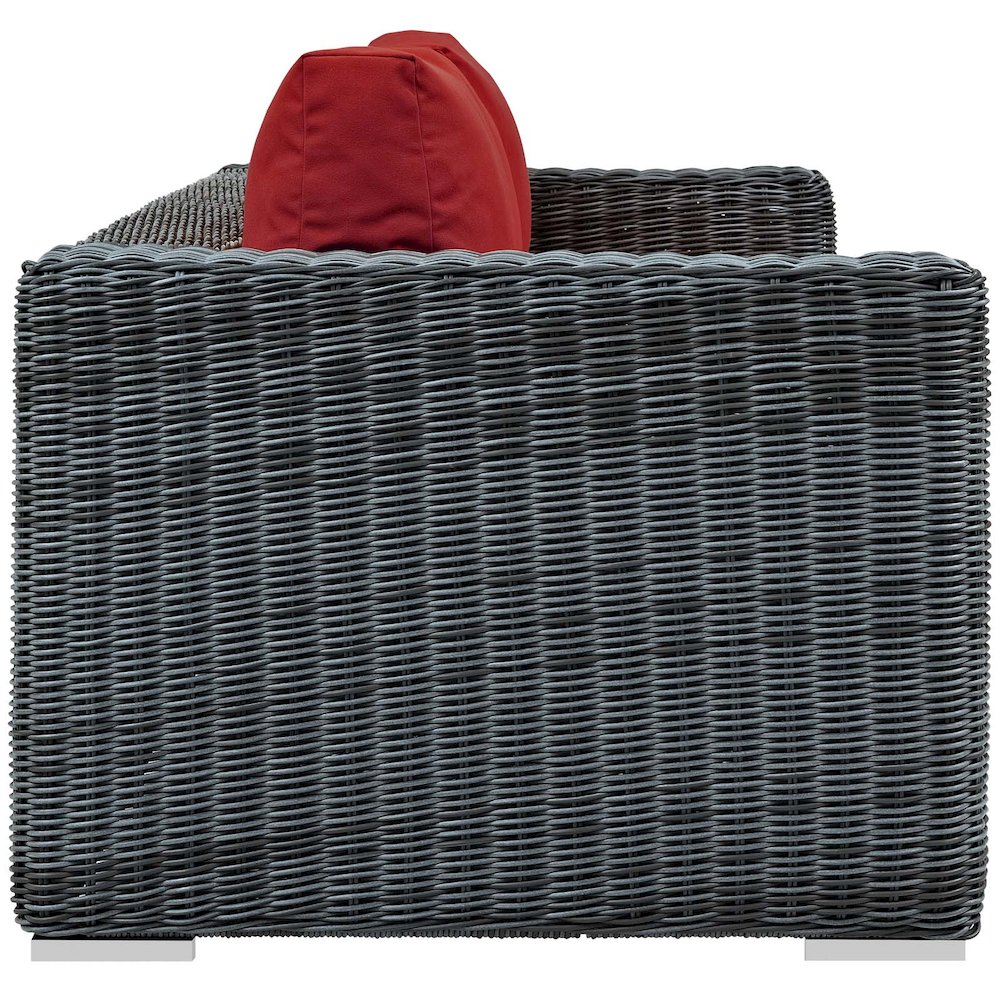 Summon Outdoor Patio Sunbrella Sofa. Picture 2