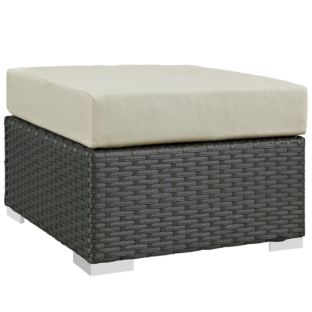 Sojourn 3 Piece Outdoor Patio Sunbrella Sectional Set. Picture 5