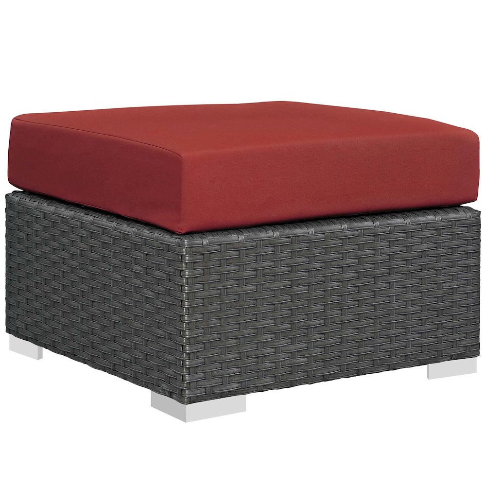 Sojourn 3 Piece Outdoor Patio Sunbrella Sectional Set. Picture 5