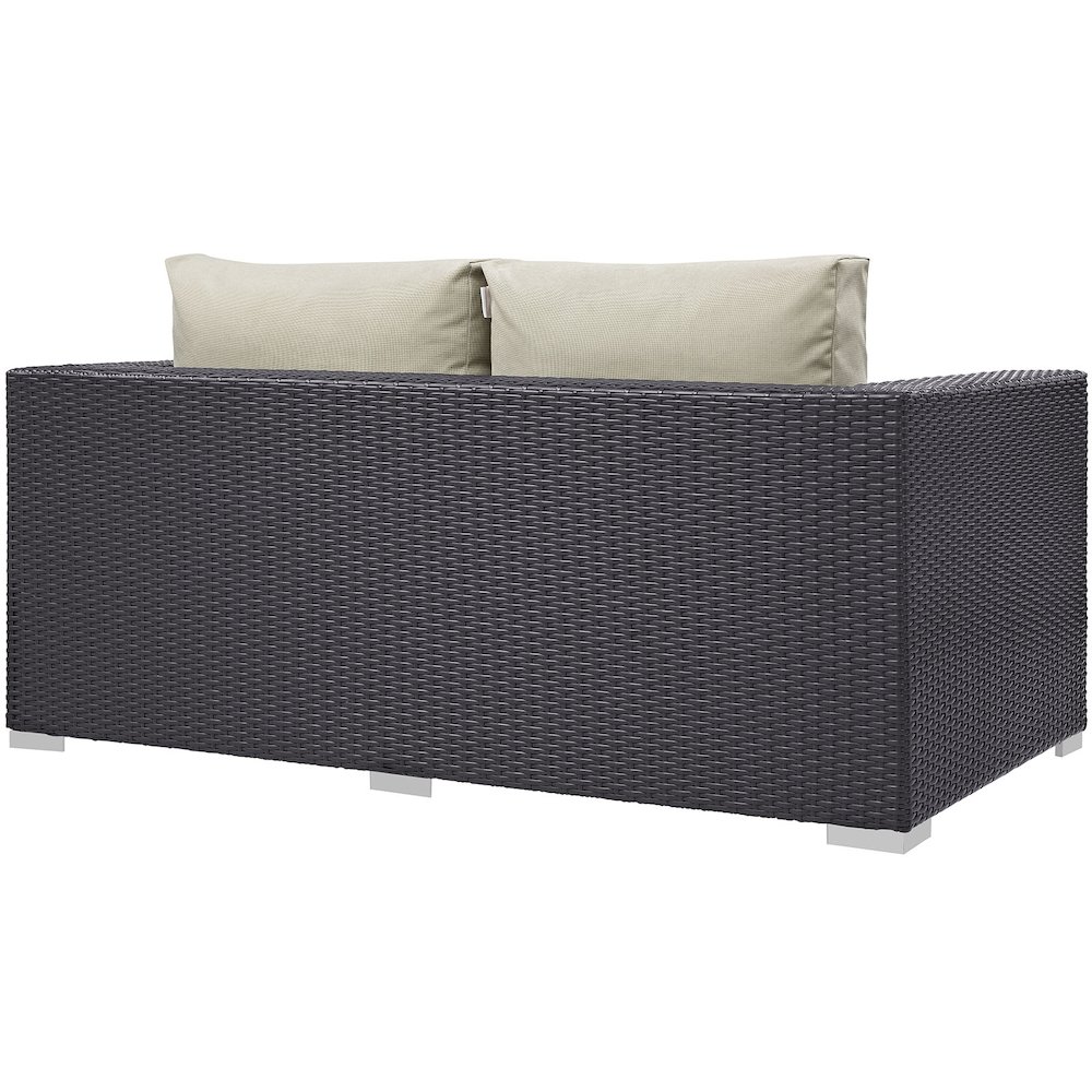 Convene Outdoor Patio Loveseat. Picture 3