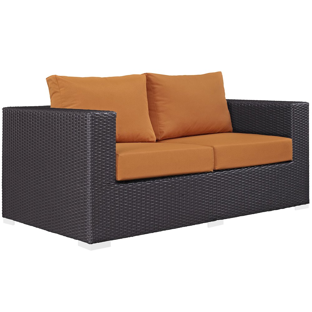 Convene Outdoor Patio Loveseat. Picture 1