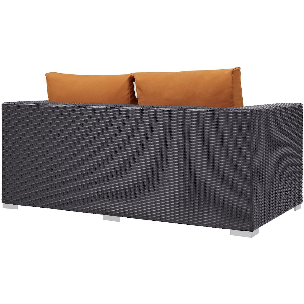 Convene Outdoor Patio Loveseat. Picture 3