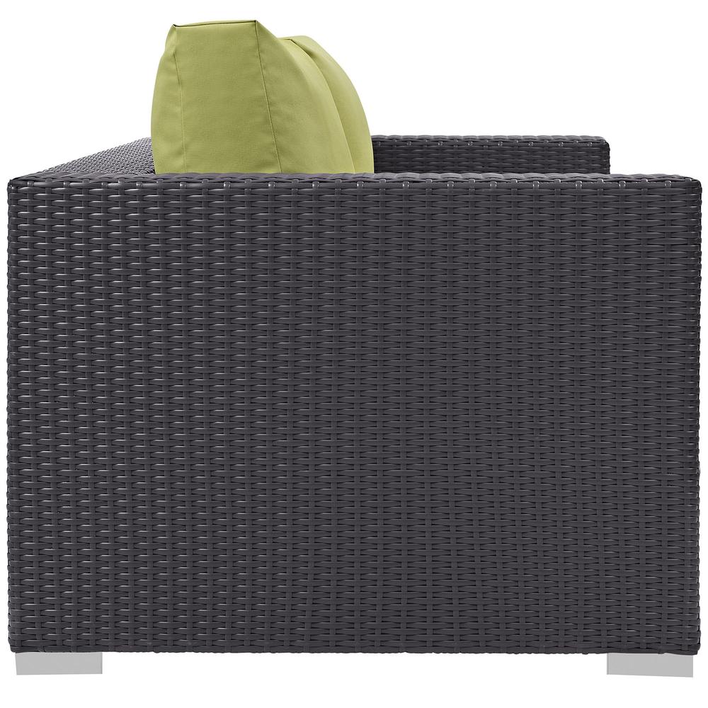 Convene Outdoor Patio Loveseat. Picture 3