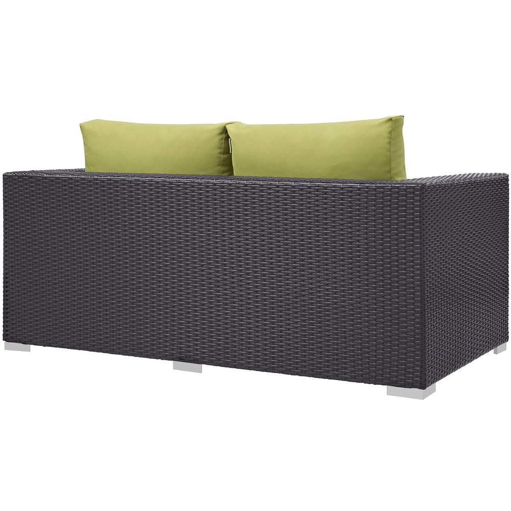 Convene Outdoor Patio Loveseat. Picture 4