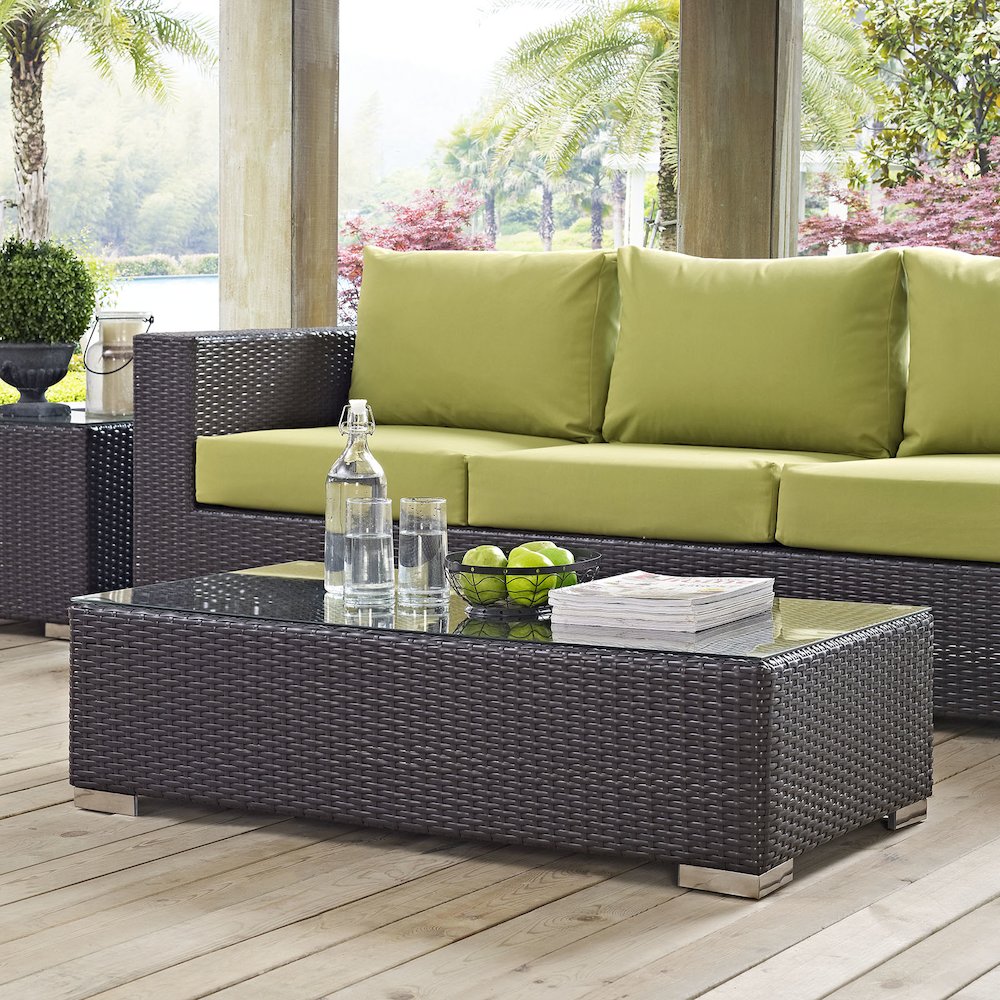 Convene Outdoor Patio Coffee Table. Picture 4