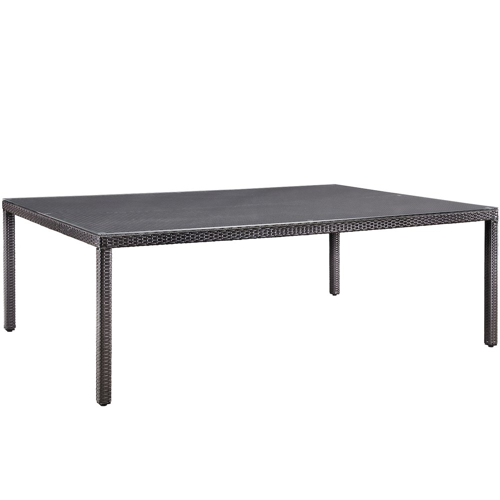 Convene 90" Outdoor Patio Dining Table. Picture 1