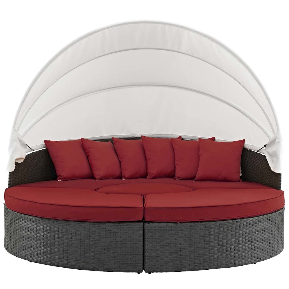 Sojourn Outdoor Patio Sunbrella Daybed. Picture 5