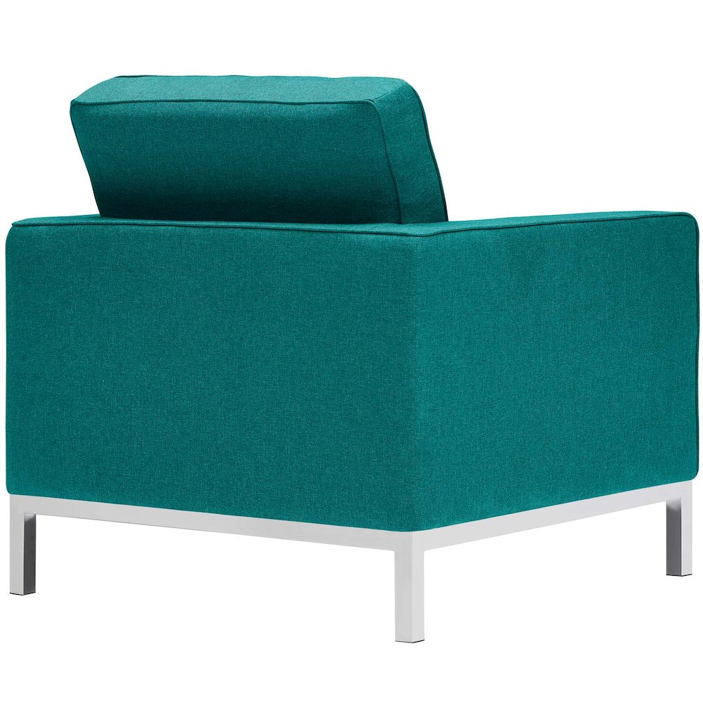 Loft Upholstered Fabric Armchair. Picture 3