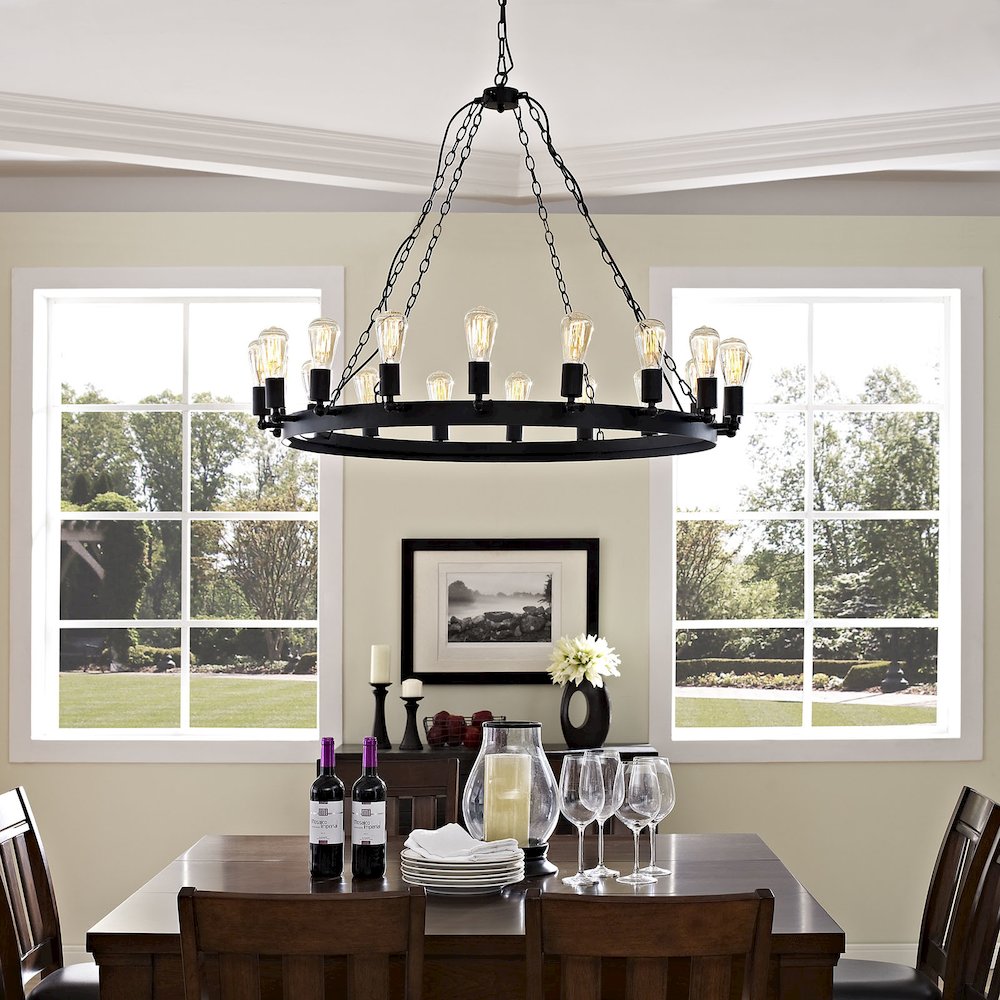 Teleport 43" Chandelier. Picture 4
