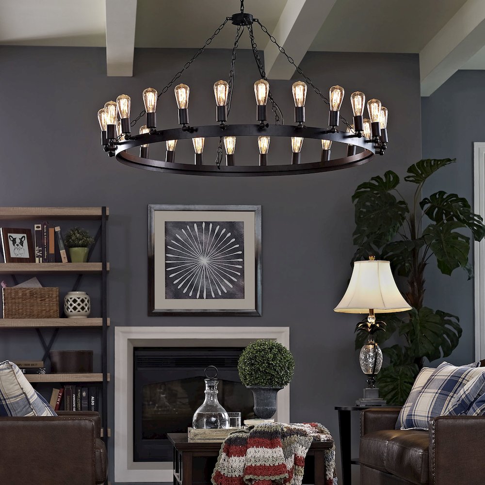 Teleport 52" Chandelier. Picture 4