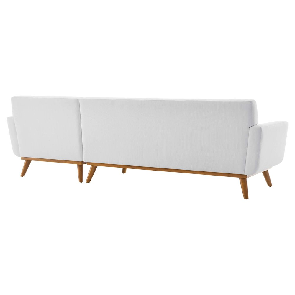 Engage Right-Facing Upholstered Fabric Sectional Sofa. Picture 2