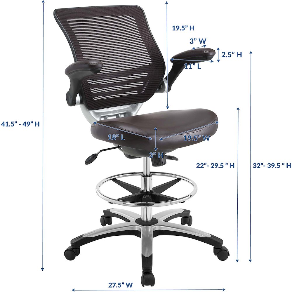 Edge Drafting Chair. Picture 2