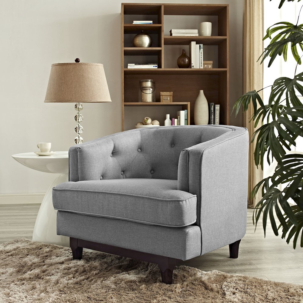 Coast Upholstered Fabric Armchair. Picture 5