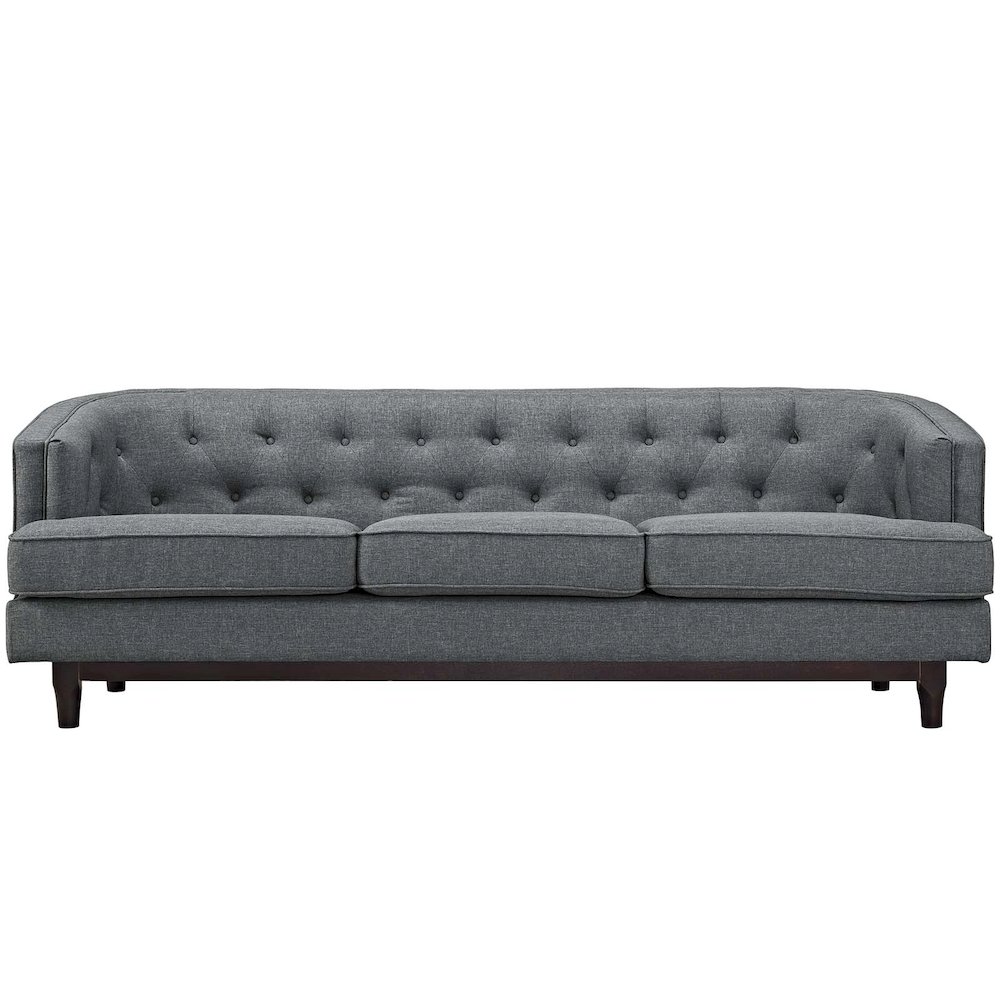 Coast Upholstered Fabric Sofa. Picture 2