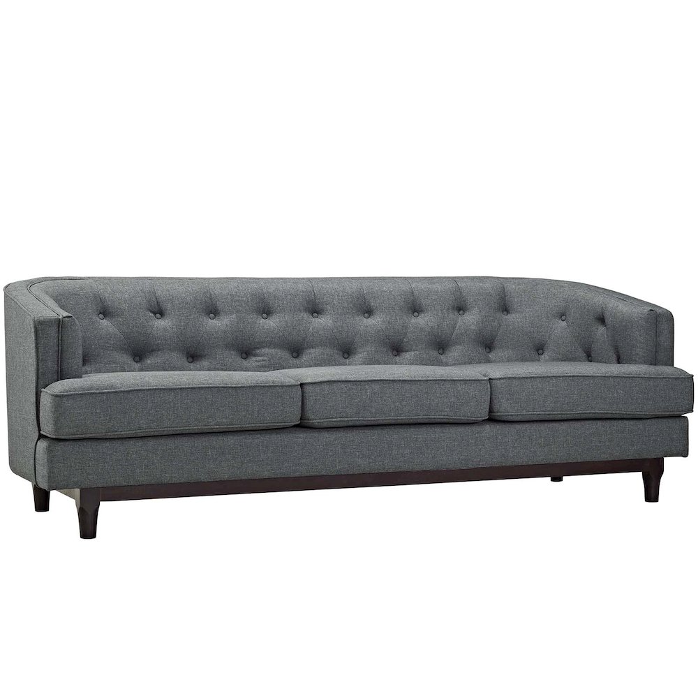 Coast Upholstered Fabric Sofa. Picture 1