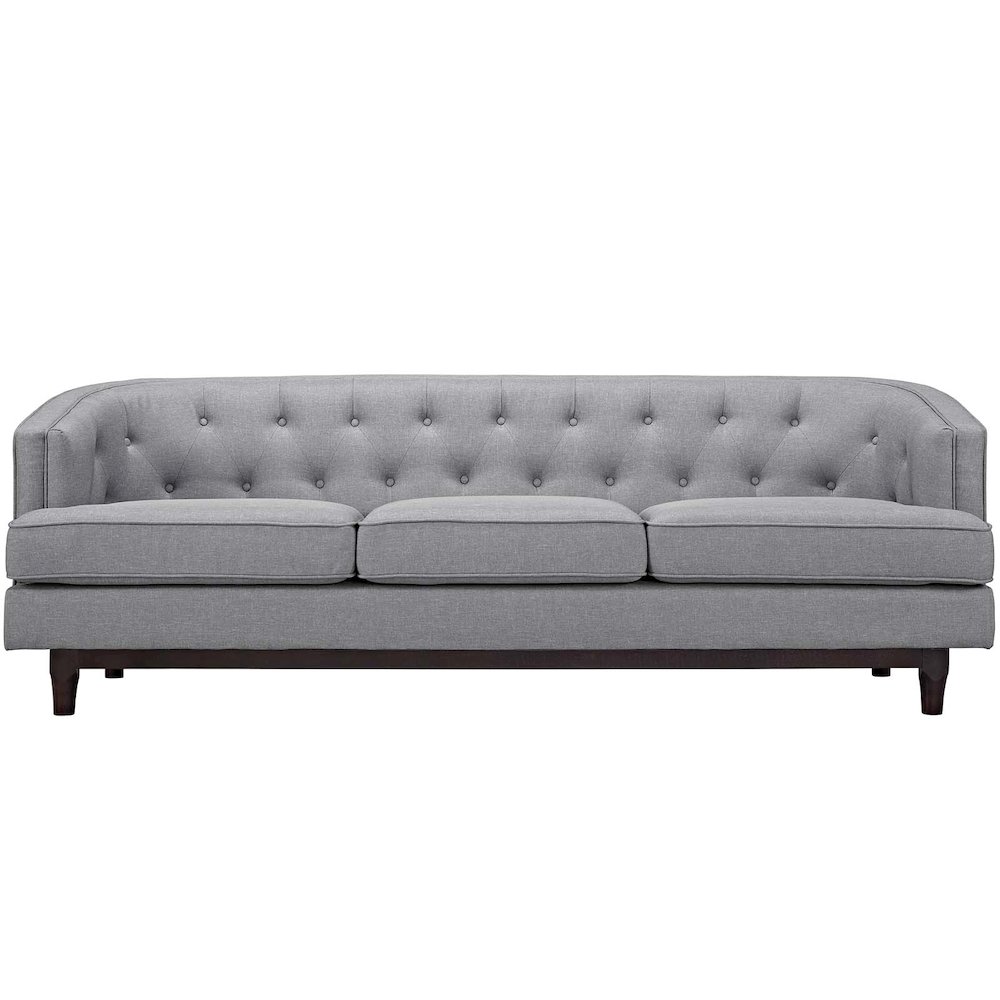 Coast Upholstered Fabric Sofa. Picture 2