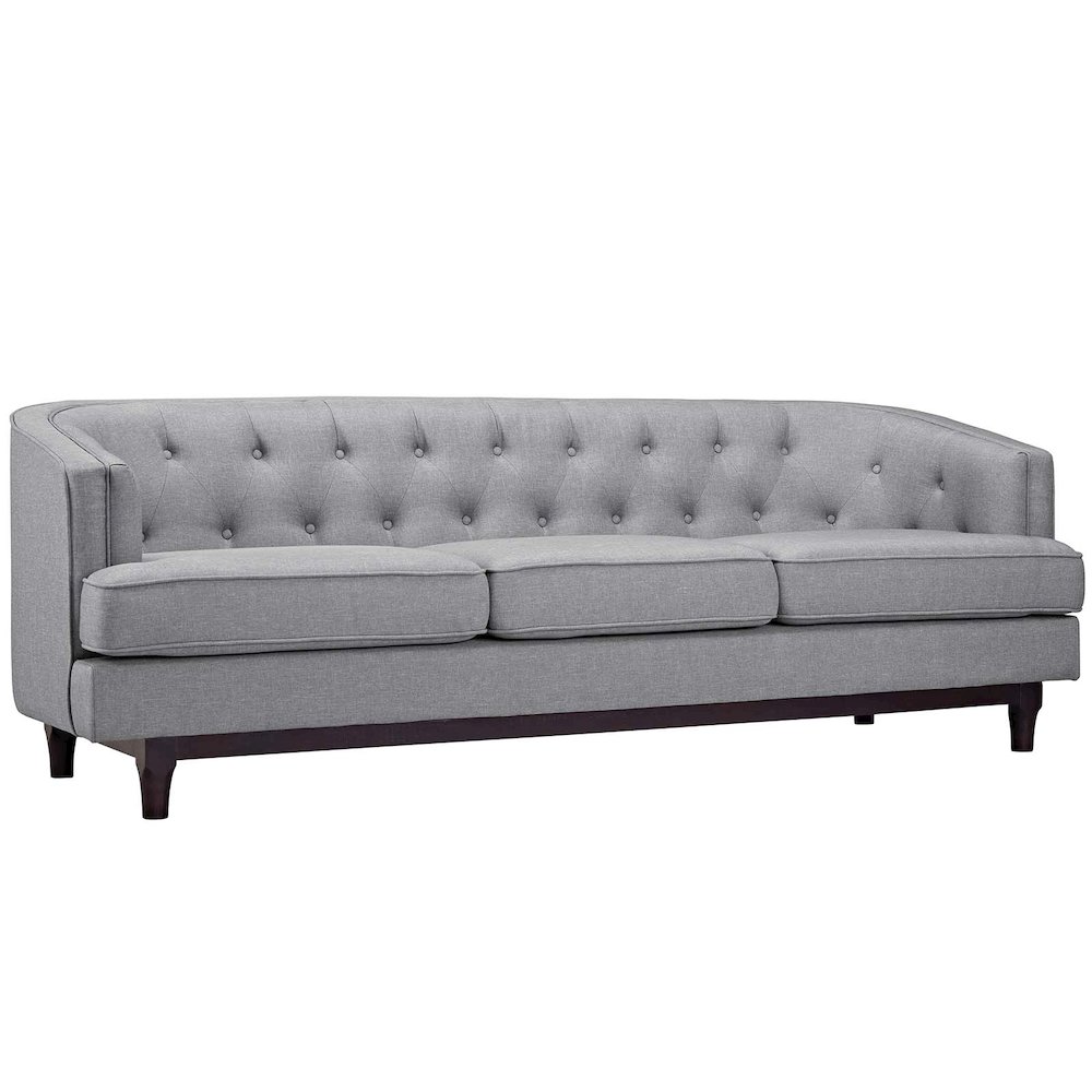 Coast Upholstered Fabric Sofa. Picture 1