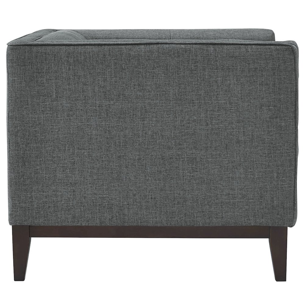 Serve Upholstered Fabric Armchair. Picture 2