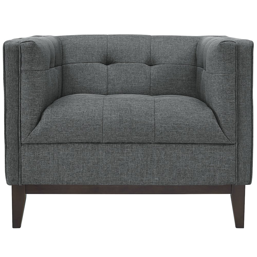 Serve Upholstered Fabric Armchair. Picture 4