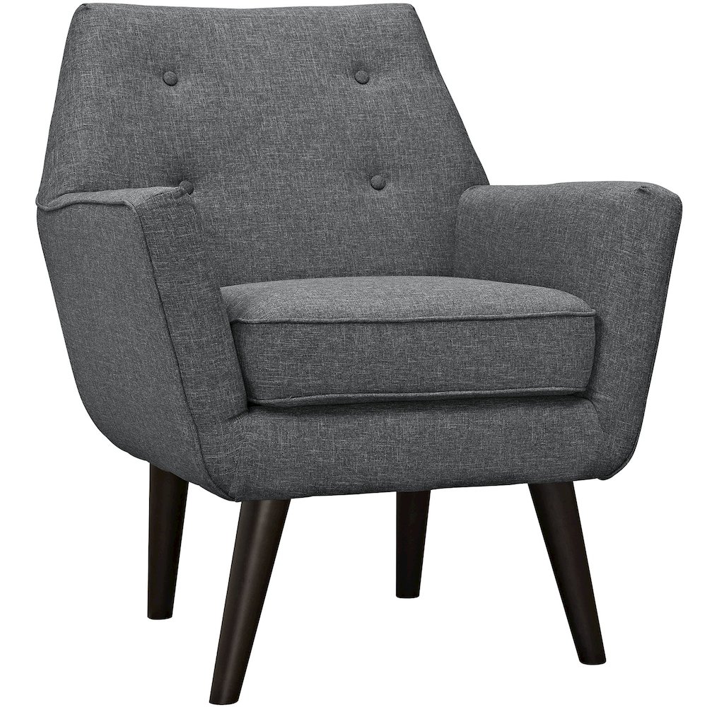 Posit Upholstered Fabric Armchair. Picture 1