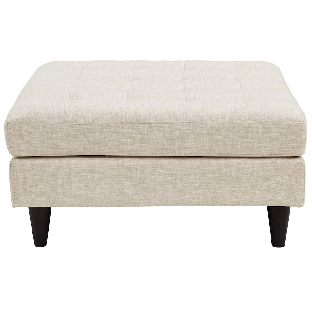 Empress Upholstered Fabric Large Ottoman. Picture 3