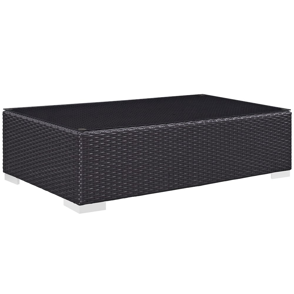 Convene 5 Piece Outdoor Patio Sectional Set. Picture 6