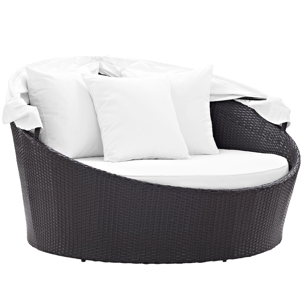 Convene Canopy Outdoor Patio Daybed. Picture 2