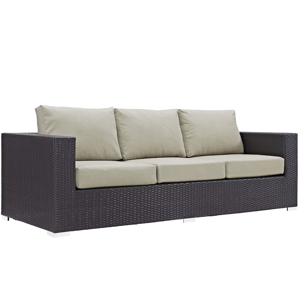 Convene 3 Piece Outdoor Patio Sofa Set. Picture 4