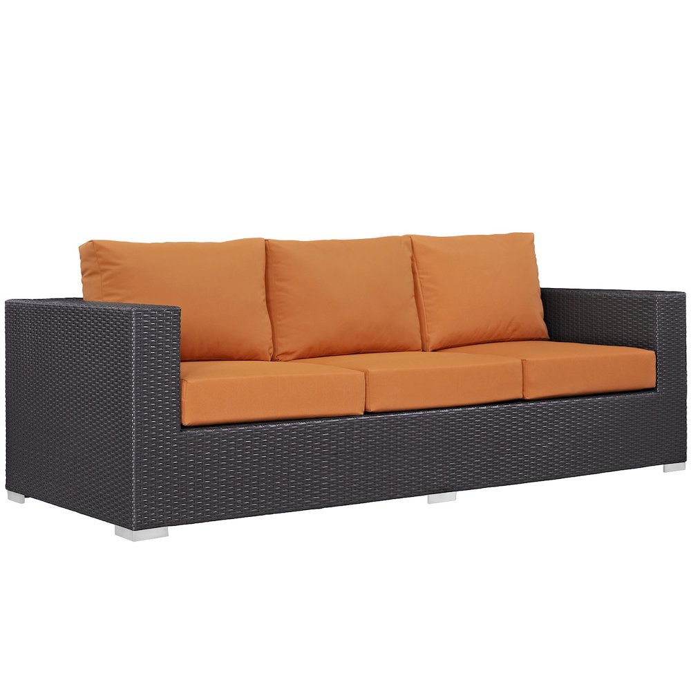 Convene 3 Piece Outdoor Patio Sofa Set. Picture 4