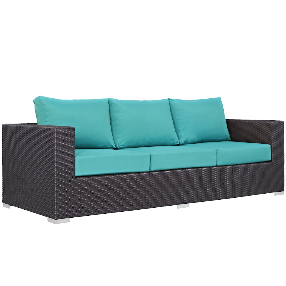Convene 3 Piece Outdoor Patio Sofa Set. Picture 4