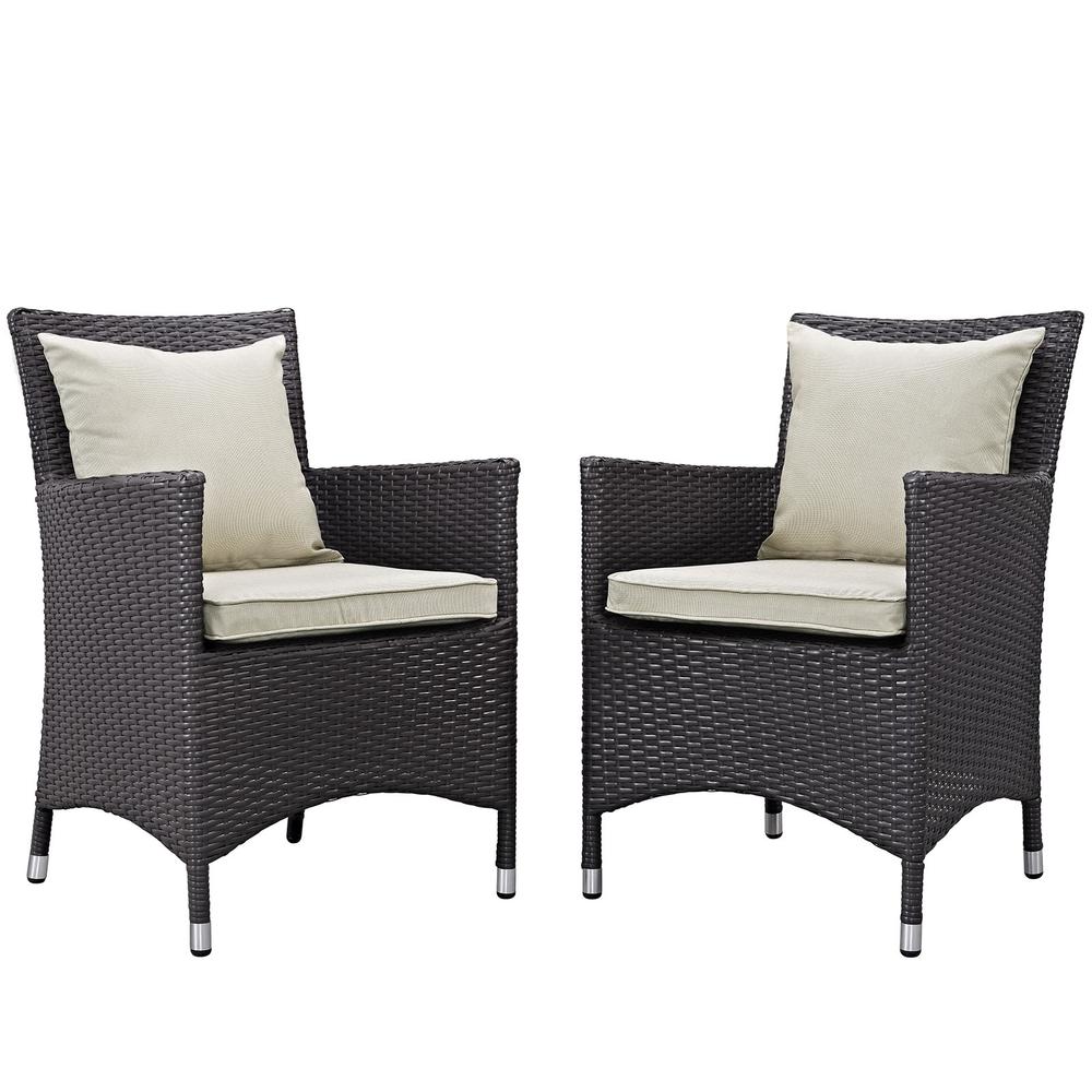 Convene 2 Piece Outdoor Patio Dining Set. Picture 1