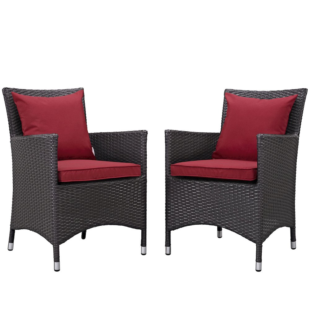 Convene 2 Piece Outdoor Patio Dining Set. Picture 1