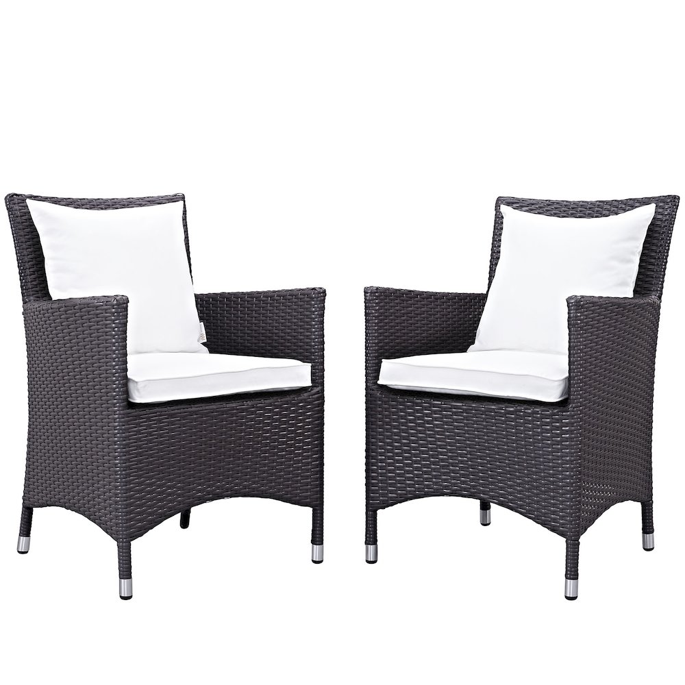 Convene 2 Piece Outdoor Patio Dining Set. Picture 1