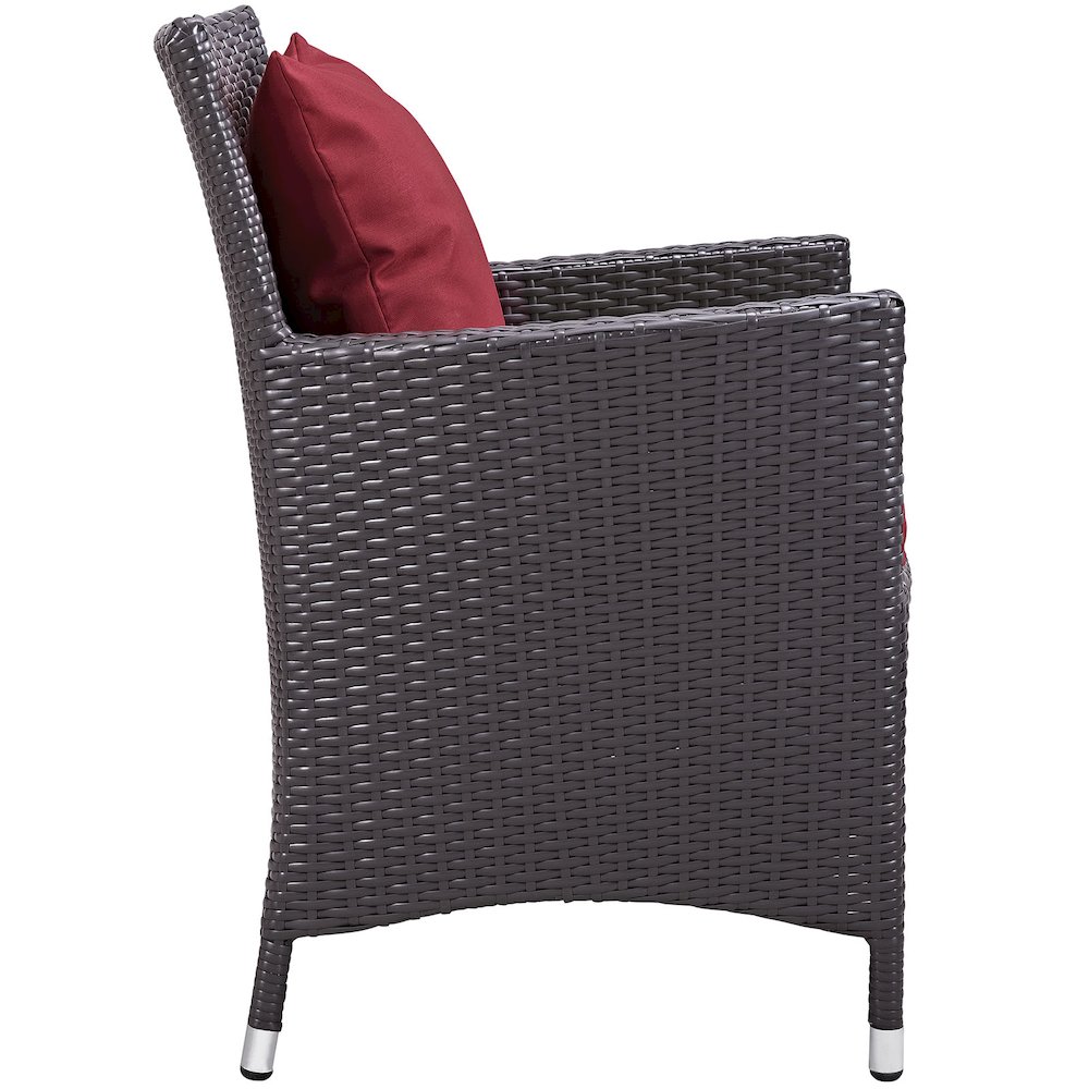 Convene 4 Piece Outdoor Patio Dining Set. Picture 3