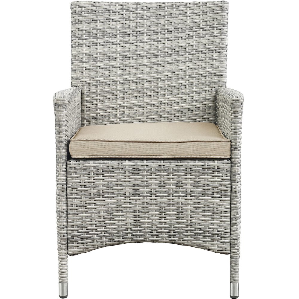 Bridge 4 Piece Outdoor Patio Patio Conversation Set. Picture 10