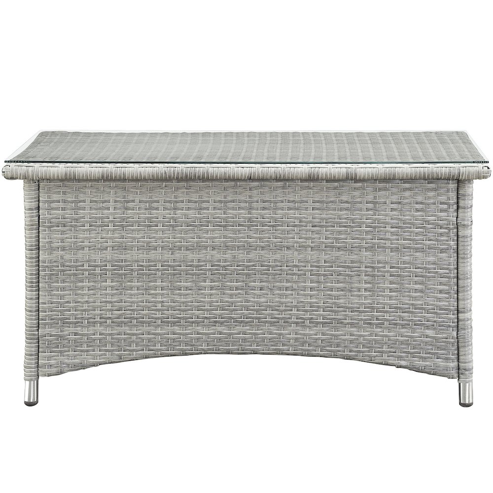 Bridge 4 Piece Outdoor Patio Patio Conversation Set. Picture 13