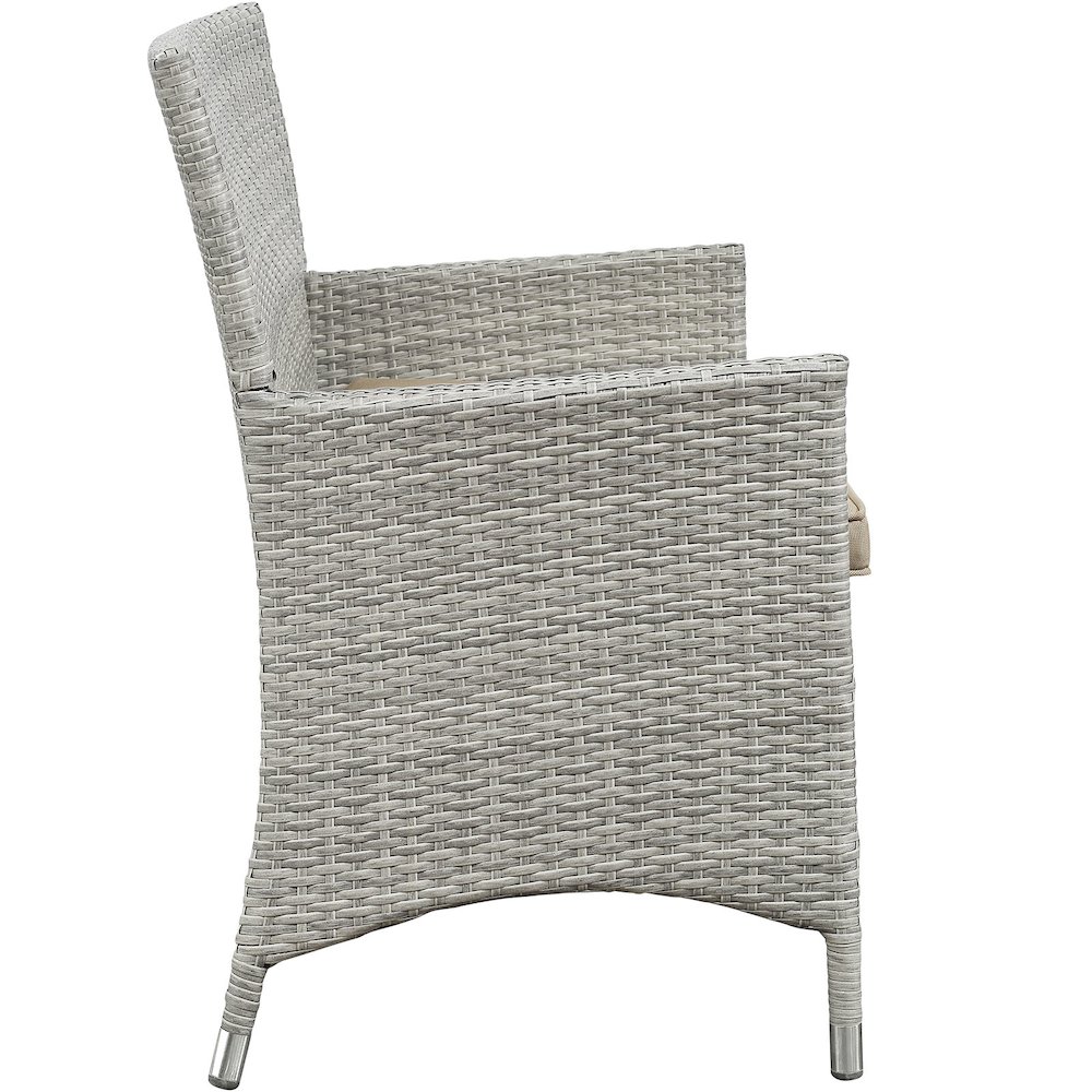 Bridge 4 Piece Outdoor Patio Patio Conversation Set. Picture 4