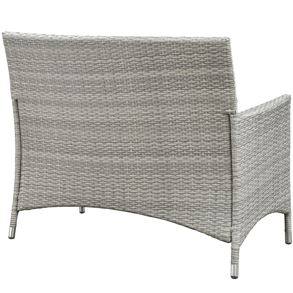 Bridge 4 Piece Outdoor Patio Patio Conversation Set. Picture 5