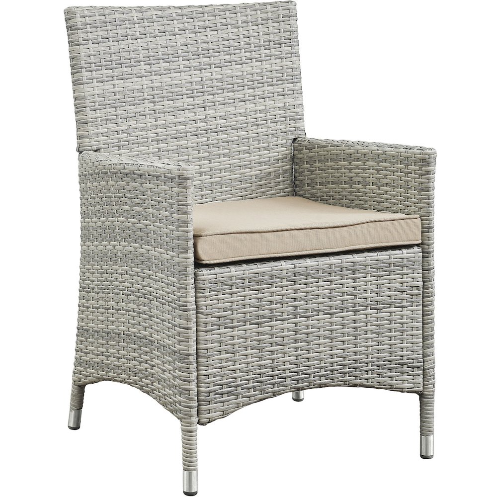 Bridge 4 Piece Outdoor Patio Patio Conversation Set. Picture 7