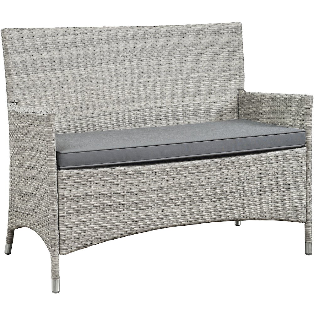 Bridge 4 Piece Outdoor Patio Patio Conversation Set. Picture 3