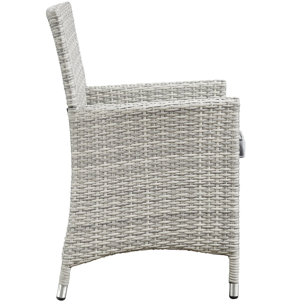 Bridge 4 Piece Outdoor Patio Patio Conversation Set. Picture 8