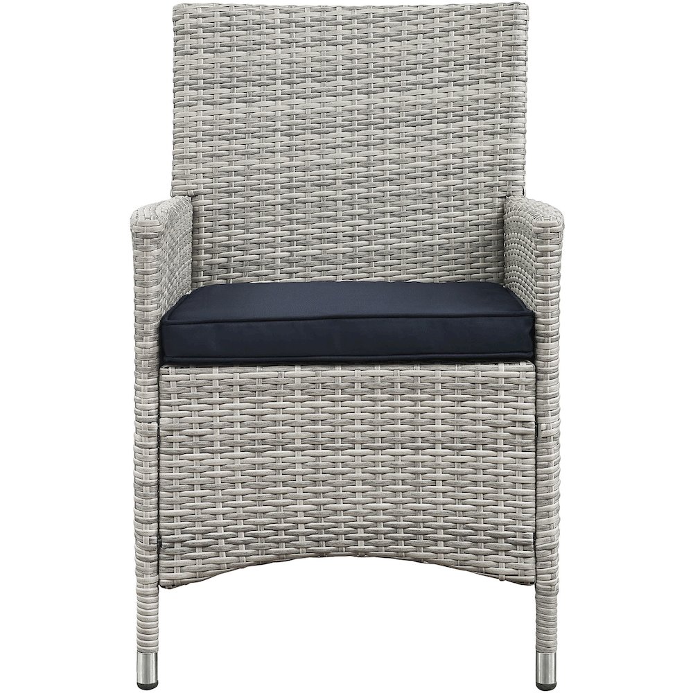 Bridge 4 Piece Outdoor Patio Patio Conversation Set. Picture 10