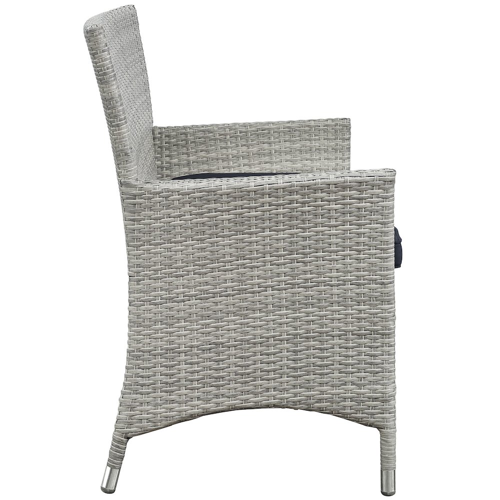 Bridge 4 Piece Outdoor Patio Patio Conversation Set. Picture 4