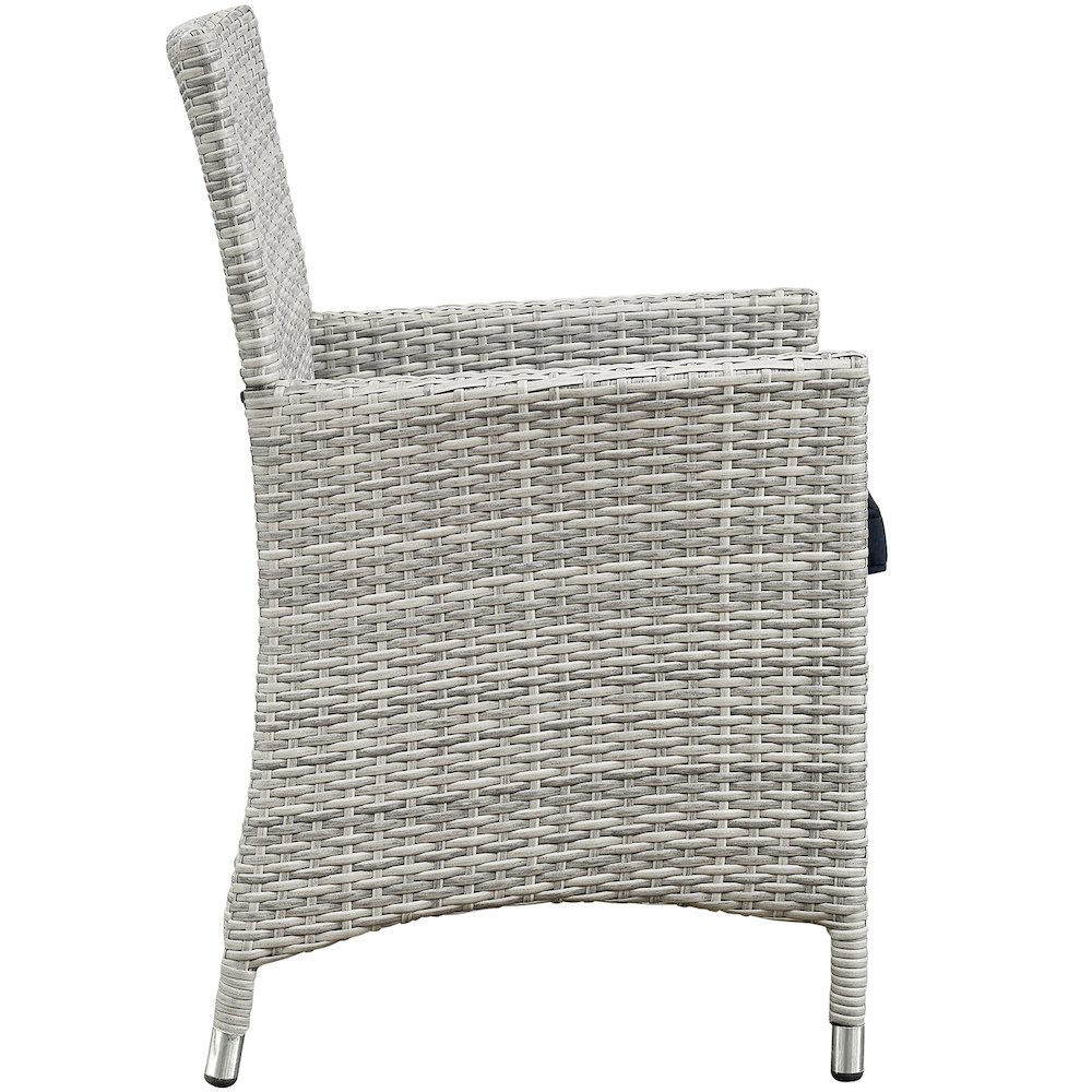 Bridge 4 Piece Outdoor Patio Patio Conversation Set. Picture 8