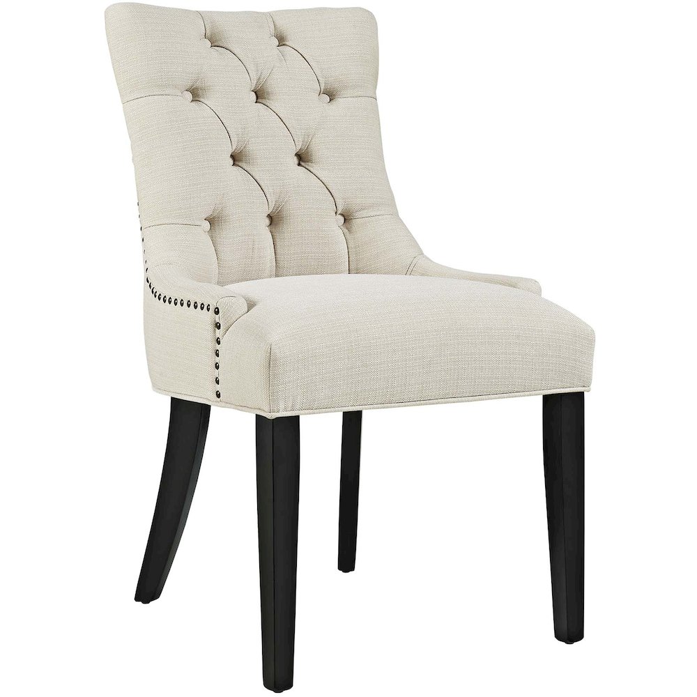 Regent Tufted Fabric Dining Chair. Picture 1