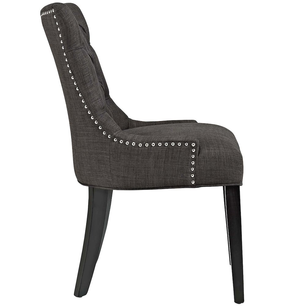 Regent Tufted Fabric Dining Chair. Picture 2